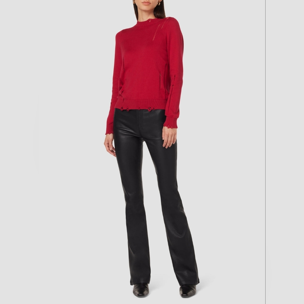 NEW Hudson Faye Leather Pants - Picture 6 of 9